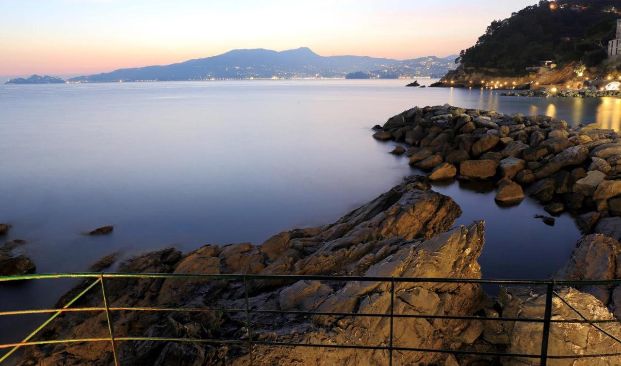 شقة Una Conchiglia Sul Mare Attico Vista Portofino زواليي المظهر الخارجي الصورة