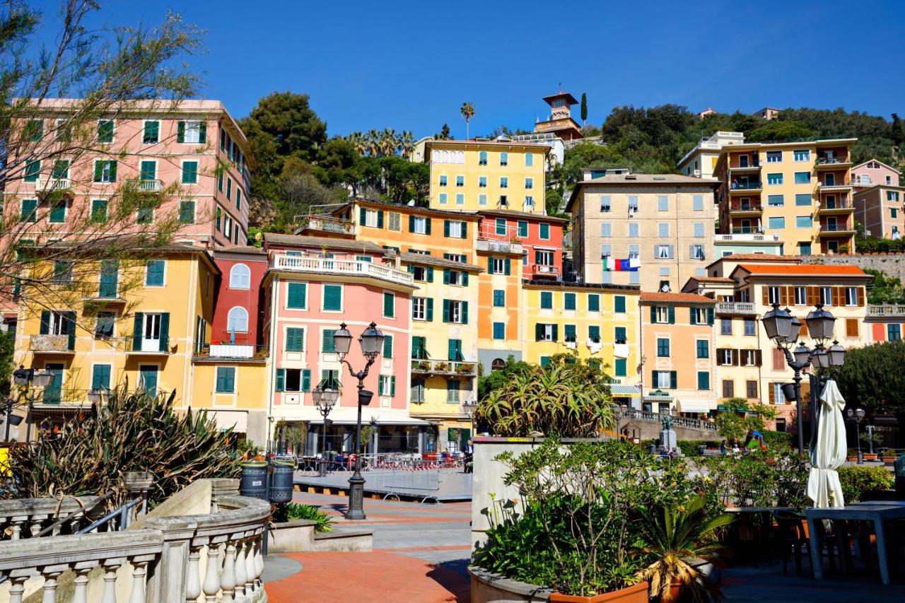 شقة Una Conchiglia Sul Mare Attico Vista Portofino زواليي المظهر الخارجي الصورة