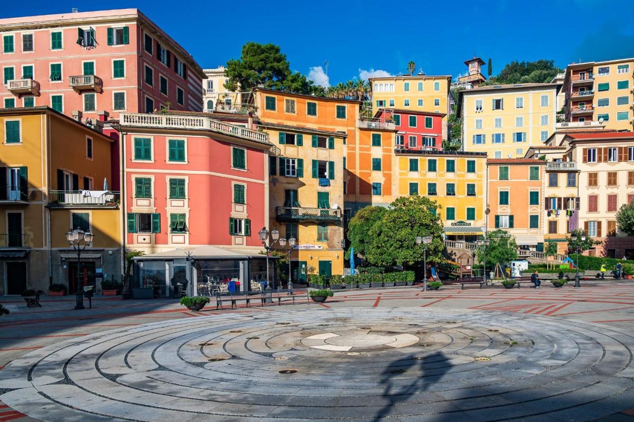 شقة Una Conchiglia Sul Mare Attico Vista Portofino زواليي المظهر الخارجي الصورة